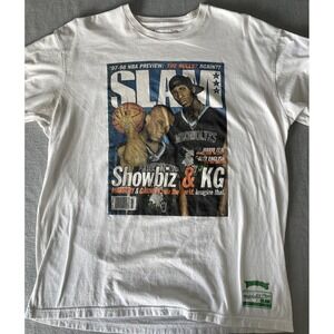 SLAM Cover Shirt Garnett | Marbury Timberwolves White Basketball XL NBA Champs